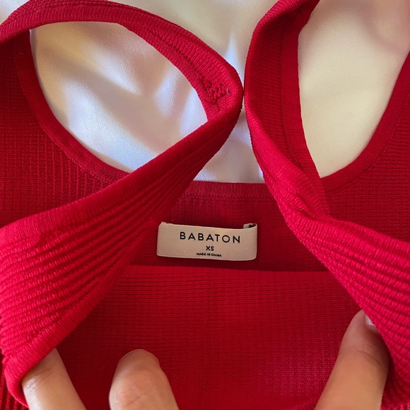 ⭐️SOLD⭐️ Babaton Crop Tank - Picture 3 of 3